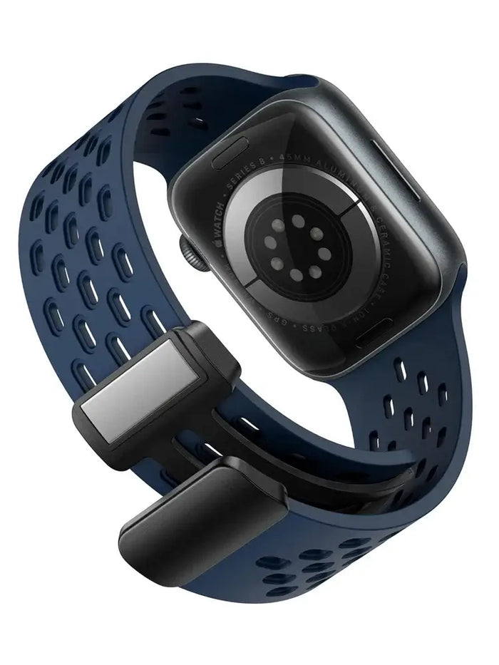 Apple Watch Silicone Strap - Breathable Comfortable Band by BandsCo Straps