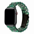 Resin Apple Watch Band Series 11/10/9/8/7/6/5/4/ SE / Ultra 1/2/3 by Arleathercraft