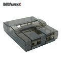 Super Nintendo Replace Console Shell Housing SNES Translucent Black by VintageVideoGameStore
