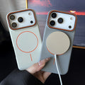 Luxury Leather Texture Magnetic Case For iPhone 17 Air 16 15 14 Plus 13 12 11 Pro Max For Magsafe Shockproof Soft TPU Cover by Perfect Stock