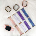 Resin & Ceramic Apple Watch Band – Series 1–10, SE, Ultra by Arleathercraft