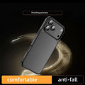 Premium Magnetic Charging Frosted Shockproof Phone Case for IPhone 17 Air 16 15 14 Plus Pro Max Skin Feeling Rugged Armor Cover by Perfect Stock