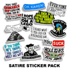 Satire Sticker Pack