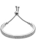 Alfani Pave Curved Bar Slider Bracelet by Vanessa Jane