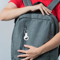 6-Pack: Protective Leather Airtag Holder Tracker Cover with Loop Key Ring by DailySale