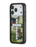 Stud Cross Cat Camo iPhone Case by Wildflower Cases