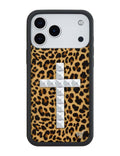 Stud Cross Meow iPhone Case by Wildflower Cases