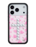 Stud Cross Forget Me Not Floral | Pink iPhone Case by Wildflower Cases