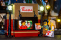 Brick-Fil-A Food Stand with Employee Minifig by B3 Customs