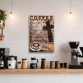 Christ And Coffee Faith Sign III by Tailored Canvases