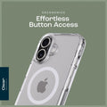 iPhone 16 Plus Clear Case & Screen Protector Kit - Rugged Protection, MagSafe | Classic Series by Zerodamage Sahara Case LLC