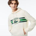 Lacoste Men's Loose Fit Front Graphic Long Sleeve Hoodie by I-Max Fashions