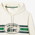 Lacoste Men's Loose Fit Front Graphic Long Sleeve Hoodie by I-Max Fashions