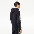 Lacoste Men's Colorblock Logo Zip-Up Long Sleeve Hoodie by I-Max Fashions