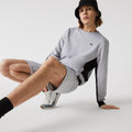 Lacoste Men’s Crew Neck Colorblock Fleece Sweatshirt by I-Max Fashions