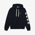 Lacoste Men’s Print Sleeve Fleece Hoodie by I-Max Fashions