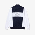 Lacoste Men's SPORT Resistant Bicolor Pique Zip Sweatshirt by I-Max Fashions