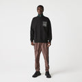 Lacoste Men's L!VE Loose Fit Crew Neck Print Fleece Sweatshirt by I-Max Fashions