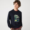 Lacoste Men's Pennants L Badge Cotton Fleece Sweatshirt by I-Max Fashions