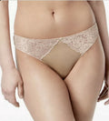 Inc International Concepts Women’s Smooth Lace Thong, Size Large by Vanessa Jane