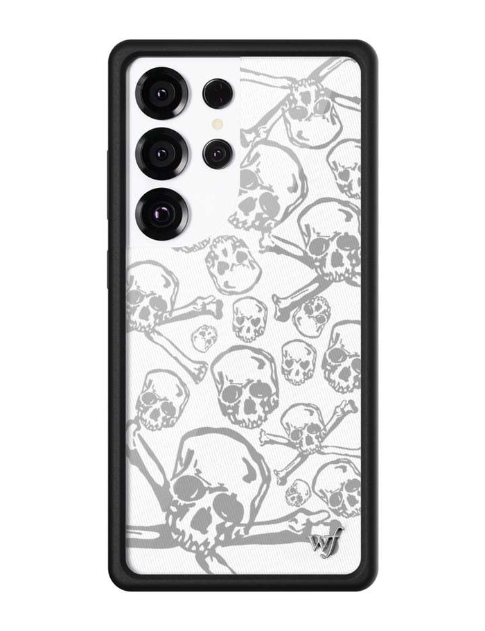 Skull Girl Samsung Galaxy Case by Wildflower Cases