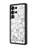 Skull Girl Samsung Galaxy Case by Wildflower Cases