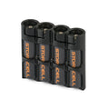 Slim Line AAA 4 Pack (Tuxedo Black) by Storacell