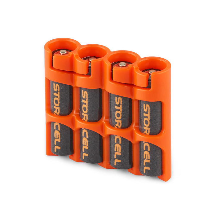 Slim Line AAA 4 Pack (Orange) by Storacell