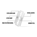 My-Blades Silver Double Edge Razor Blades 10 ct by Pasteur Pharmacy