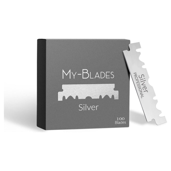 My-Blades Silver Single Edge Razor Blades 100 ct by Pasteur Pharmacy