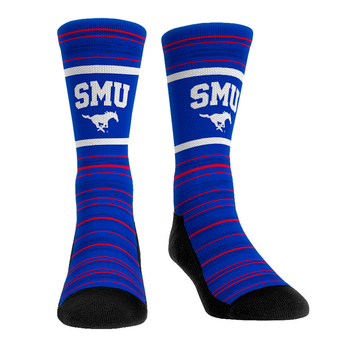 SMU Mustangs - Classic Lines by Rock 'Em Socks