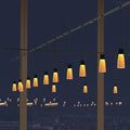 SONNEMAN Suspenders 72 Inch Extended 2-Tier Grid LED Lighting System by Vanessa Jane