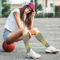 6-Pairs: Women's Pain Relief And Recovery Knee High Compression Socks by DailySale