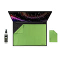 17.3" Laptop Screen Protector Keyboard Cover Microfiber & Cleaning Kit UnderWare Pac by ShaggyMax