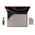 17.3" Laptop Screen Protector Keyboard Cover Microfiber & Cleaning Kit UnderWare Pac by ShaggyMax