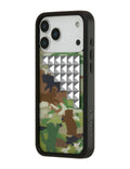 Cat Camo Stud iPhone Case by Wildflower Cases