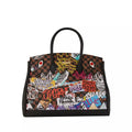 Sprayground Tagged Up Sip Spirkin Tote T5511 by I-Max Fashions