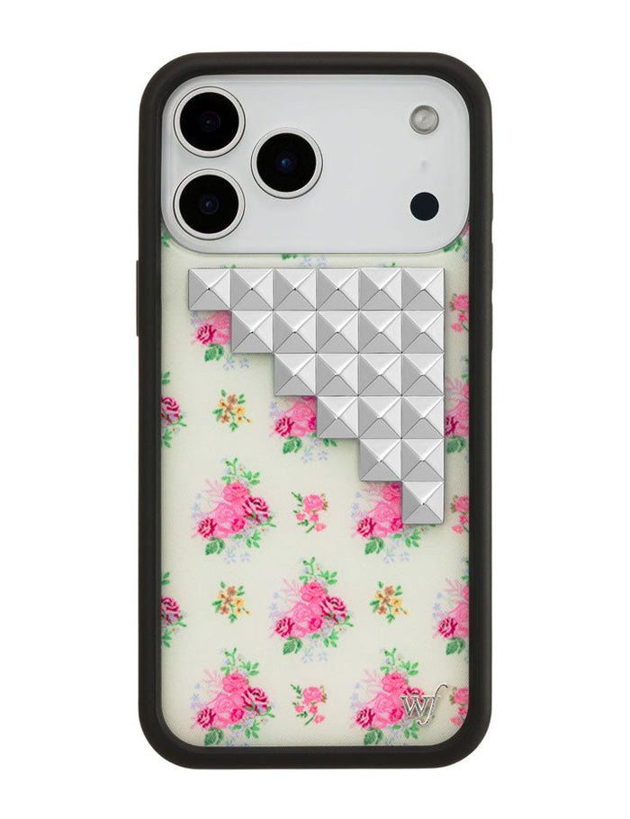 Vintage Floral Stud iPhone Case by Wildflower Cases
