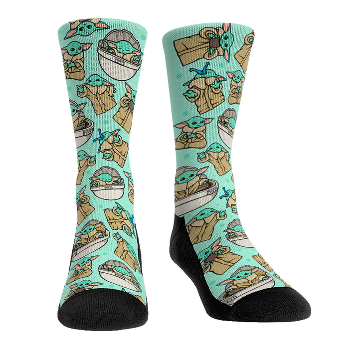 The Child - Mint Pose by Rock 'Em Socks