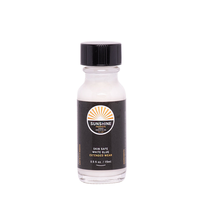Sunshine Skin Safe White Glue Extended Wear 0.5 oz