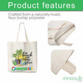 Sublimation Blanks Linen Tote Bag | 5 Sizes | Perfect for Sublimation & UV Printing by INNOSUB USA