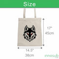 Sublimation Blanks Linen Tote Bag | 5 Sizes | Perfect for Sublimation & UV Printing by INNOSUB USA