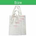 Sublimation Blanks Linen Tote Bag | 5 Sizes | Perfect for Sublimation & UV Printing by INNOSUB USA