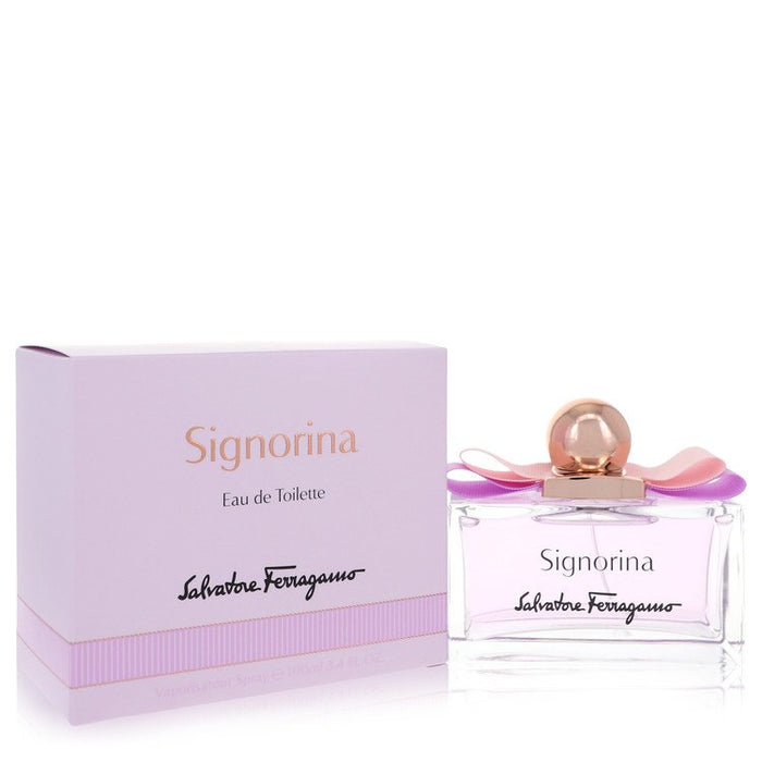 Signorina by Salvatore Ferragamo Eau De Toilette Spray 3.4 oz for Women by Avera Group