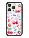 Sweet Cherries iPhone Case by Wildflower Cases