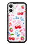 Sweet Cherries iPhone Case by Wildflower Cases