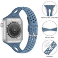 Apple Watch Silicone Strap - Soft Flexible Breathable Band by BandsCo Straps