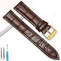 Samsung Galaxy Watch Leather Band - Classic and Elegant by BandsCo Straps