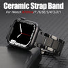 Ceramic Apple Watch Strap  Series 11/10/9/8/7/6/5/4/ SE / Ultra 1/2/3