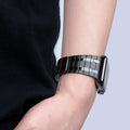 Apple Watch Magnetic Stainless Steel Band - Premium Titanium Color by BandsCo Straps